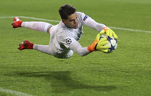 Manchester City goalkeeper Ederson. | File Photo