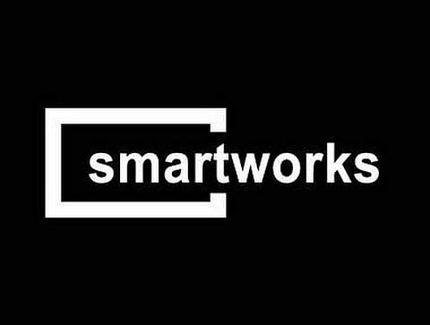 The logo of Smartworks, a managed workspace provider. (Photo | Twitter/@SmartworksInd)