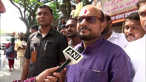 Shiv Sena MLA Gulabrao Patil (Photo| ANI)