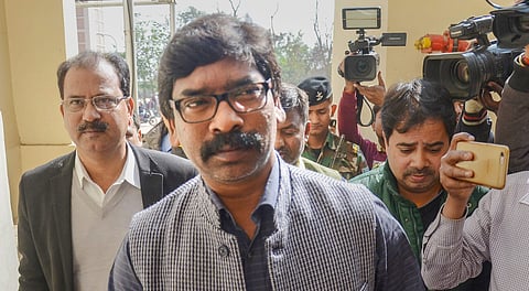 Jharkhand Mukti Morcha's Hemant Soren. (File | PTI)