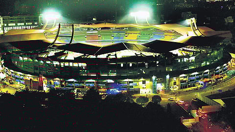 The Jawaharlal Nehru International Stadium