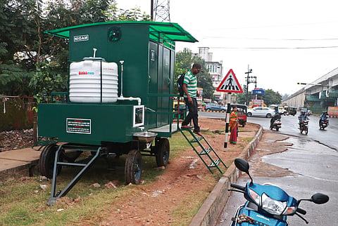 Eight mobile toilets to be installed in Bhubaneswar for Traffic cops