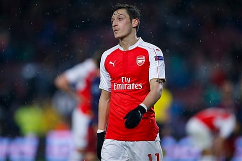 Arsenal footballer Mesut Ozil (File|AP)