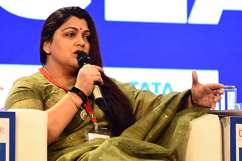 Khushbu Sundar (Photo | Ashwin Prasath, EPS)