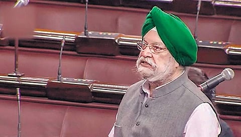 Union Minister for Housing and Urban Affairs Hardeep Singh Puri (Photo| PTI)