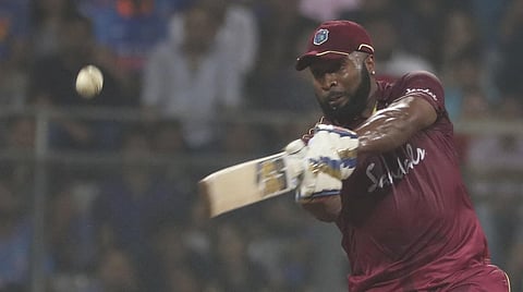 West Indies' Kieron Pollard. (Photo | AP)