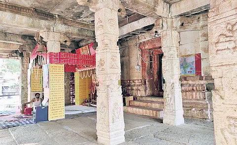 The famous Malyavanta Raghunath Temple located on a mountain on Kampli Road in the World Heritage Site of Hampi | Express