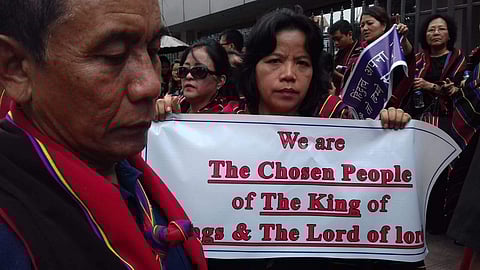 Citizens in Mizoram protest against the Citizenship Bill, 2019 amid Shah's visit (File Photo | EPS)