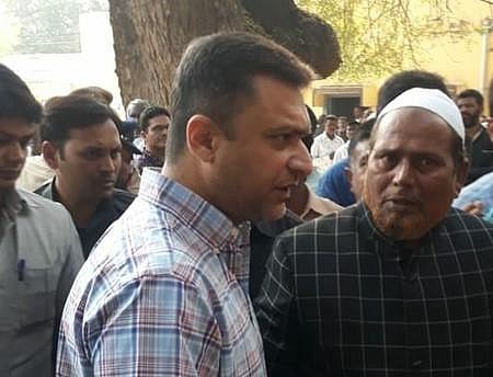 AIMIM MLA Akbaruddin Owaisi at the Nirmal court