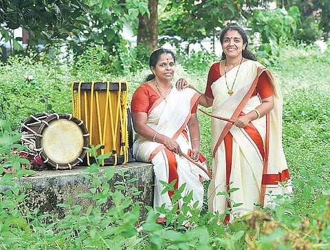 Nalini K (left) and Deepa V
