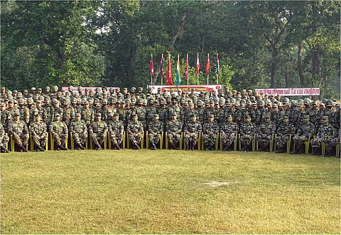 Exercise SURYA KIRAN - XIV is an annual event which is conducted alternatively in Nepal and India. (Photo | PIB)
