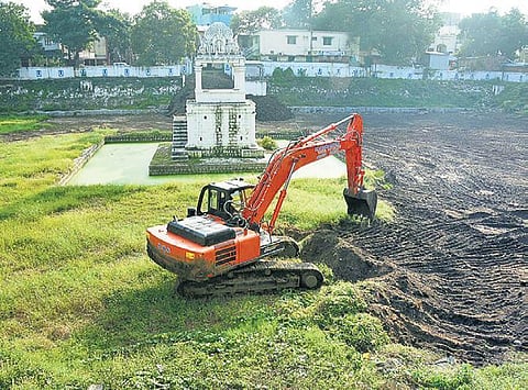Desilting is expected to be completed in a month Ashwin Prasath