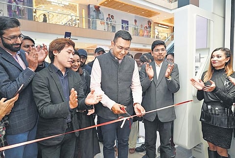 Kiko Milano Country Director Abhishek Bhattacharya inaugurates new outlet in Dwarka