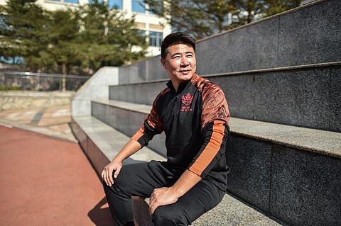 Former Manchester United and Chinese international footballer Dong Fangzhuo. (Photo | AFP)