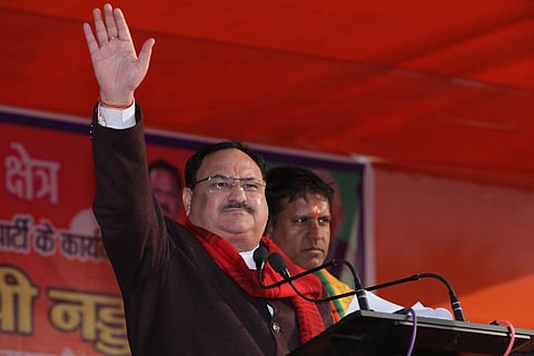 BJP interim chief JP Nadda (Photo| Twitter/ @JPNadda)
