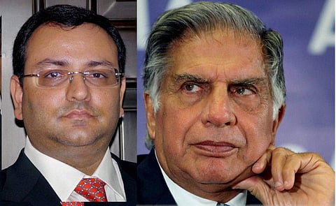 Cyrus Mistry (Left) and Ratan Tata (Right) (File photo)