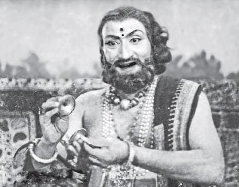 Vedantam Raghavayya, the legendary Kuchipudi dancer, choreographer, dance-director and film-director. (Photo | EPS)