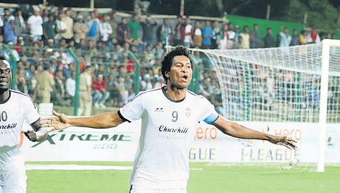 Willis Plaza was the joint top-scorer in I-League last season with Churchill Brothers