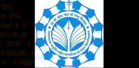 Makhanlal Chaturvedi National University of Journalism and Communication logo (Photo | University website)