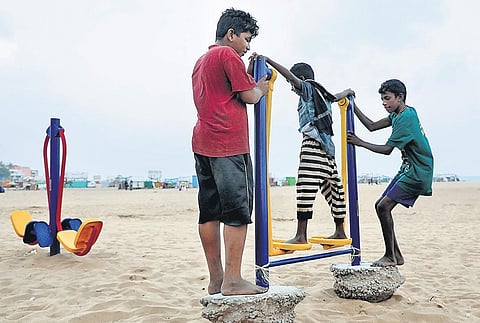 Play equipment are broken, toilets remain locked LN Subramanian