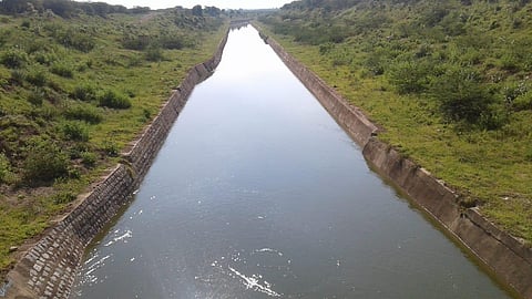 Krishna Poondi canal is currently an open canal because of which 40 percent of water gets wasted in transportation and evaporation.