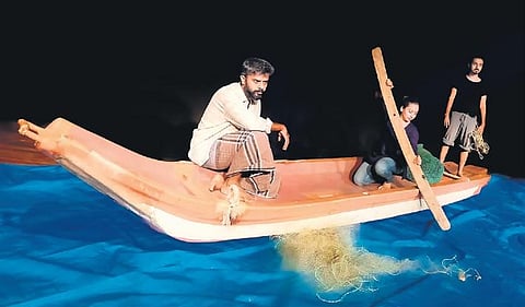 A still from the play