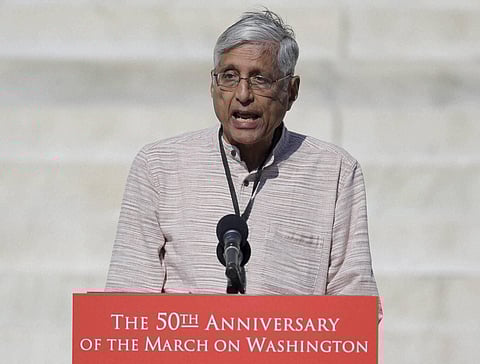 Rajmohan Gandhi (File photo | PTI)