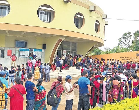 Visitors at Pathani Samanta Planetarium in Bhubaneswar | Express