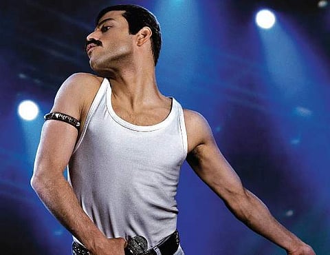 Rami Malek as Freddi Mercury in 'Bohemian Rhapsody'. (Photo | Instagram/Entertainment Weekly)