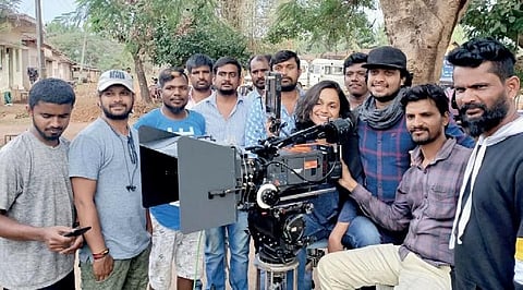 Sheetal along with the team