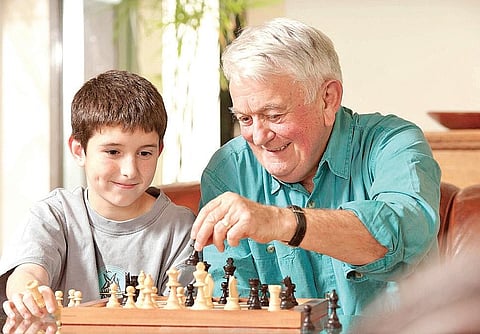 To be a grandfather without being a father