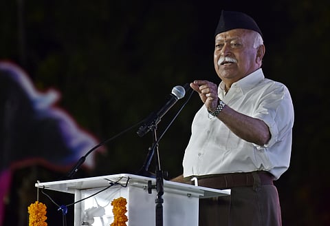 RSS chief Mohan Bhagwat (Photo | Vinay Madapu, EPS