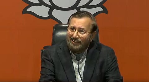 Union Minister Prakash Javadekar (Photo| Twitter)