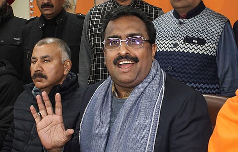 BJP general-secretary Ram Madhav (Photo| PTI)