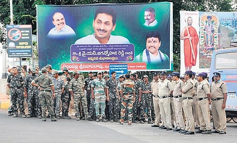An uneasy calm is prevailing in the village with the police crackdown on protestors on Thursday night.