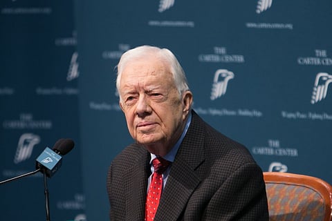 Former US President Jimmy Carter. (File |AFP)