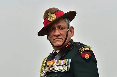 Army Chief General Bipin Rawat. (Photo | PTI)