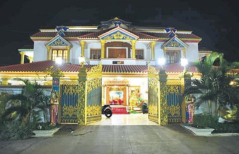 The house where the raid was conducted | express