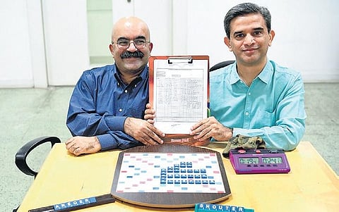 M Shankar Prasad (left) and Suchindra Potnis Pic: Meghana Sastry