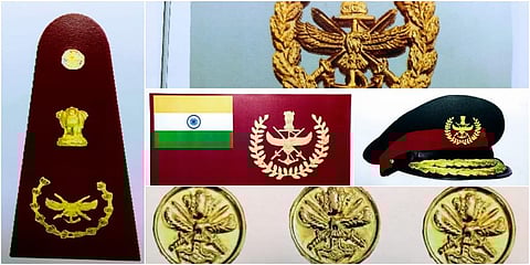 A look at the new uniform of CDS General Bipin Rawat (Photo | Indian Army)