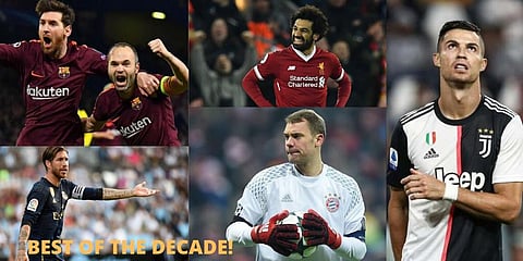 Messi and Ronaldo of course but who else made it to our football team of the decade?