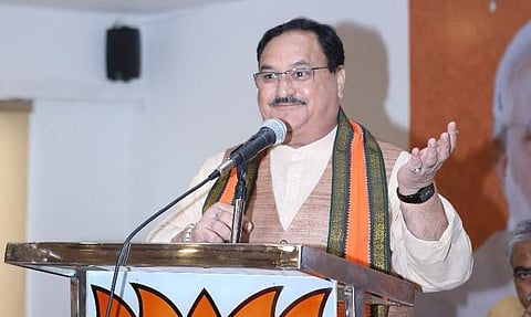 BJP working president JP Nadda (Photo | BJP Twitter)