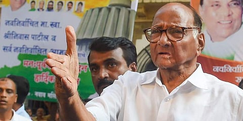 NCP president Sharad Pawar (Photo | PTI)