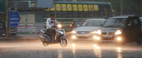 High-intensity headlights can blind the oncoming vehicles. (Photo | EPS)