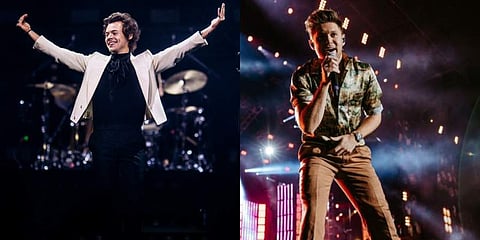 Former One Direction bandmates Harry Styles and Niall Horan (Photo | Twitter)