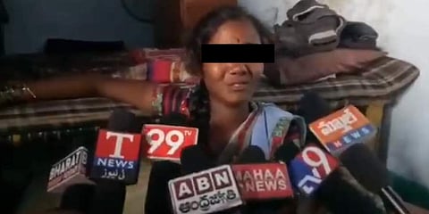 'We will bury (the bodies) only when they too are shot,' said Renuka. (Photo | Twitter Screengrab)