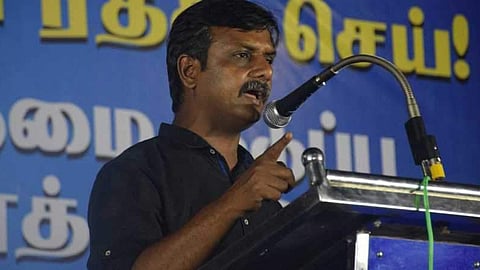 May 17 Movement leader Thirumurugan Gandhi