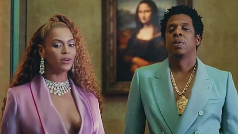 Beyoncé and Jay-Z the power couple who record together as 'The Carters' won a Grammy Award for Best Urban Contemporary Album for their collaboration “Everything Is Love.” The couple has over 40 Grammy awards combined.(Photo: YouTube)
