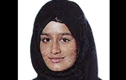 This undated photo issued by the Metropolitan Police shows Shamima Begum. (Photo | AP)
