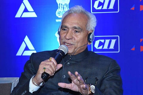 Minister of State for Commerce and Industry CR Chaudhary. (Photo| Facebook/ CR Chaudhary)